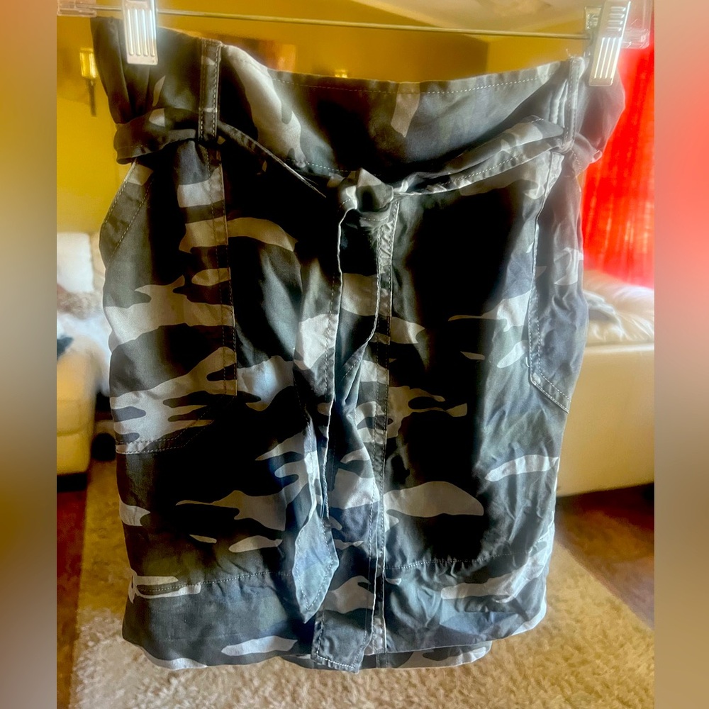 Express Camo Skirt